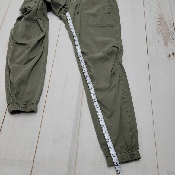 James Perse green cargo utility jogger pants minimalist articulated fatigue - Picture 2 of 7